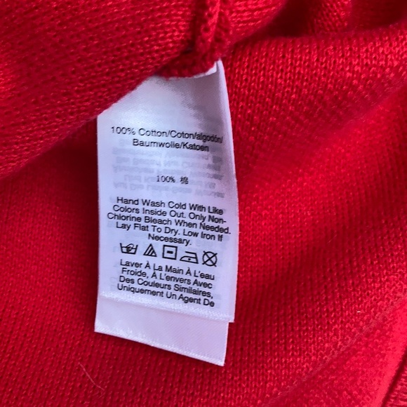 DKNY jeans new sequinned red sweater - Picture 11 of 11